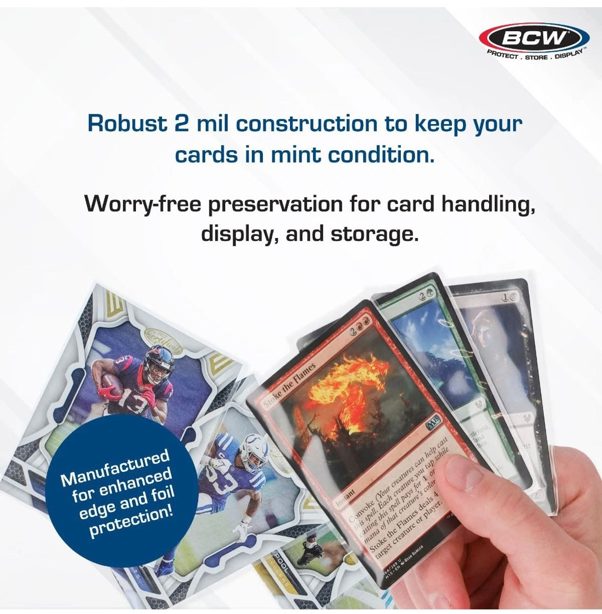 Standard Card Sleeves - 1000 Pack