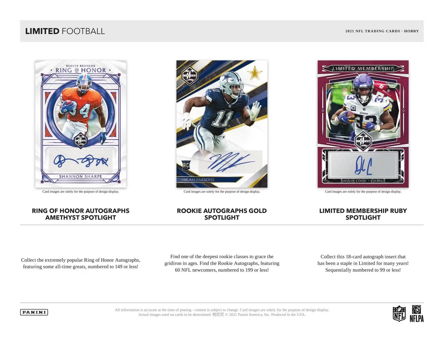 2021 Panini Limited