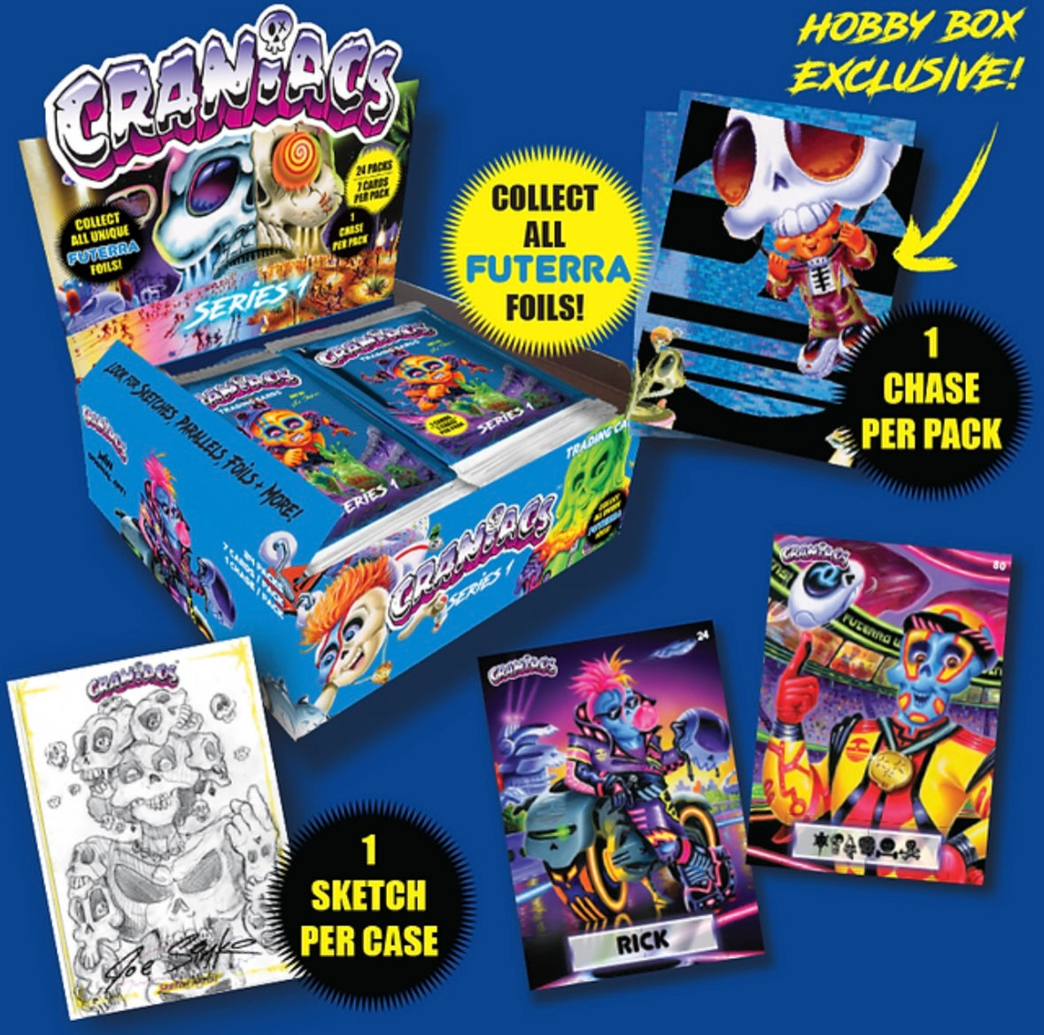 Craniacs series 1 hobby box