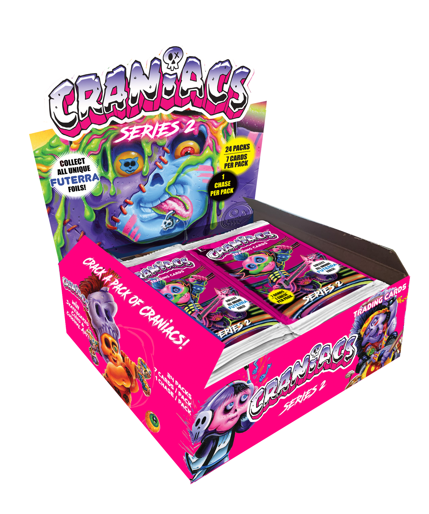Break 25041- Craniacs Series 2 break, 2 hobby box & 2 Blaster