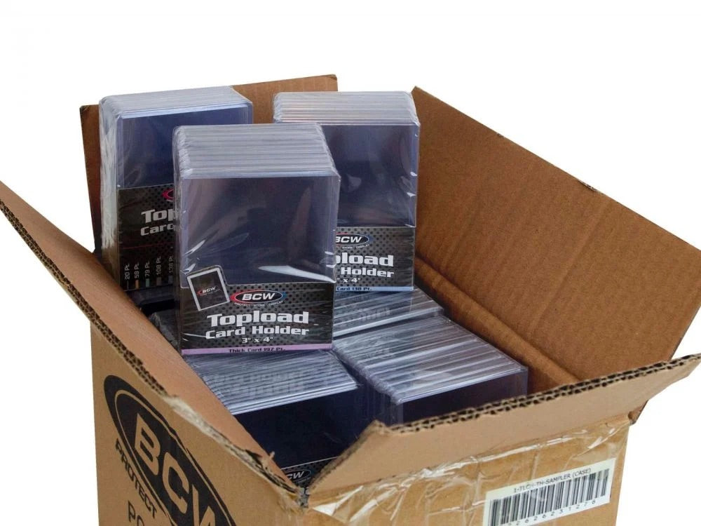 Mixed Case of Thick Card Topload Holders