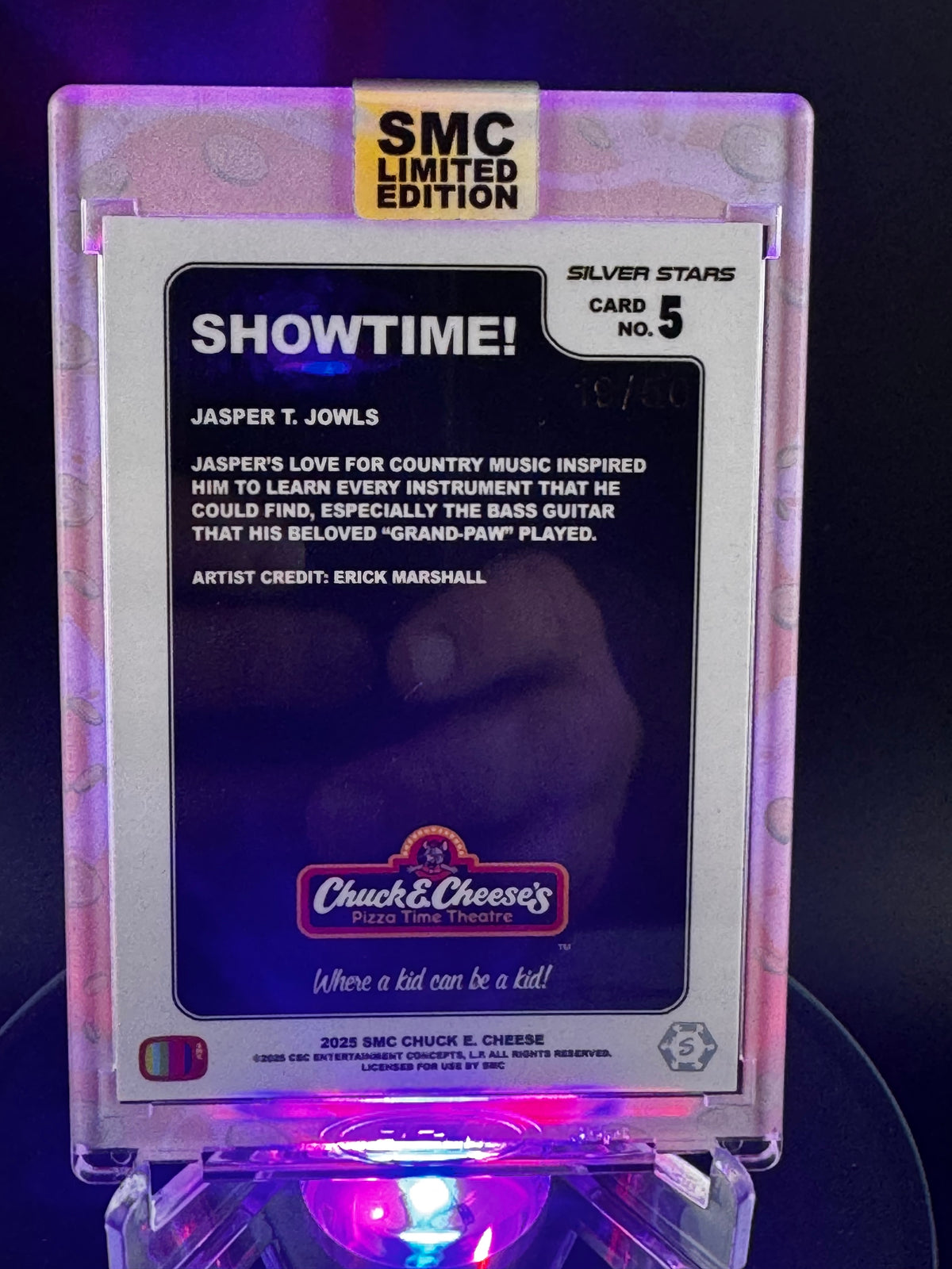 SMC- Chuck E. Cheese’s, Showtime 19/50 silver stars