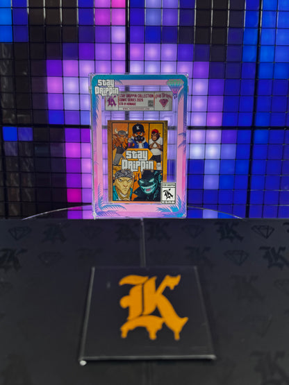 Kickstradomis- 1/1 GTA VI Homage, Stay Dripping Collection Comic Series 2026. Prismatic