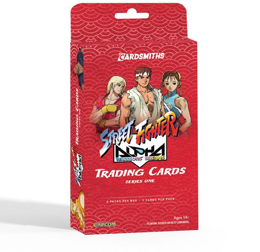 Perorder-STREET FIGHTER ALPHA: WARRIORS' DREAMS TRADING CARDS COLLECTOR BOX