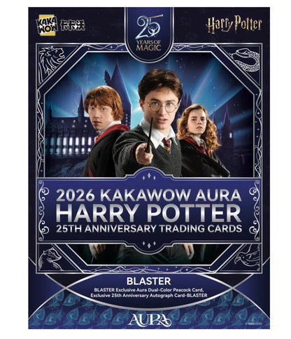 2026 Kakawow Aura Harry Potter 25th Anniversary Trading Cards