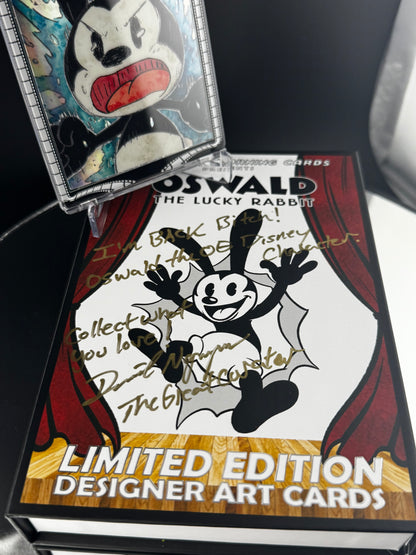 SMC- Oswald the Lucky Rabbit, Ice Bath 58/100 silver. Founder inscribe box. 1/1