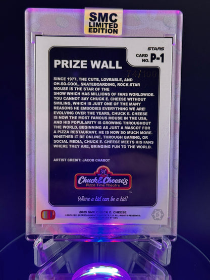 SMC- Chuck E. Cheese’s, Prize Wall 74/100 stars