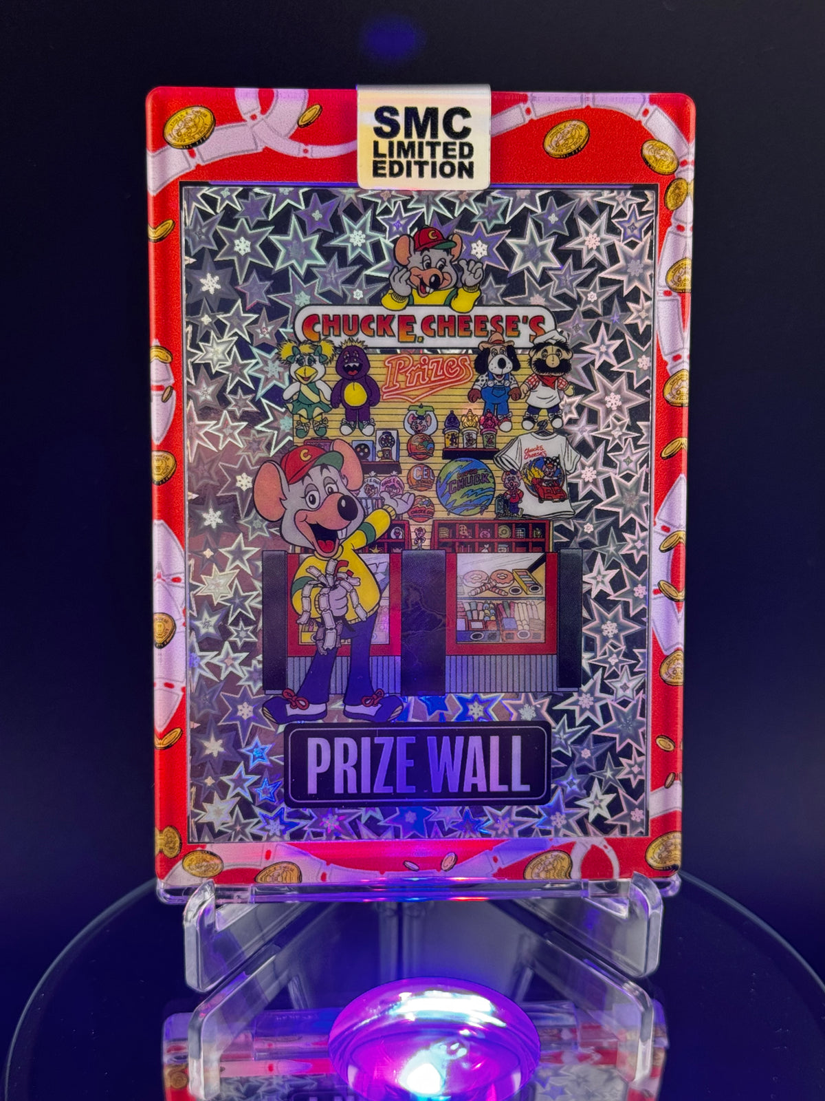 SMC- Chuck E. Cheese’s, Prize Wall 74/100 stars