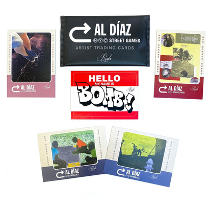 AL Díaz “NYC STREET GAMES” Artist trading cards pack