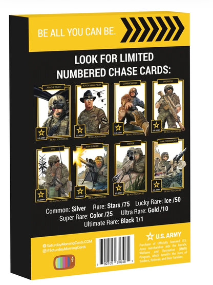 SMC- U.S. Army sealed case, 10 single-card box’s