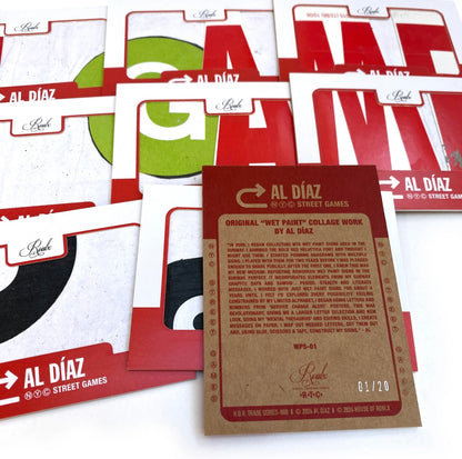 AL Díaz “NYC STREET GAMES” Artist trading cards pack