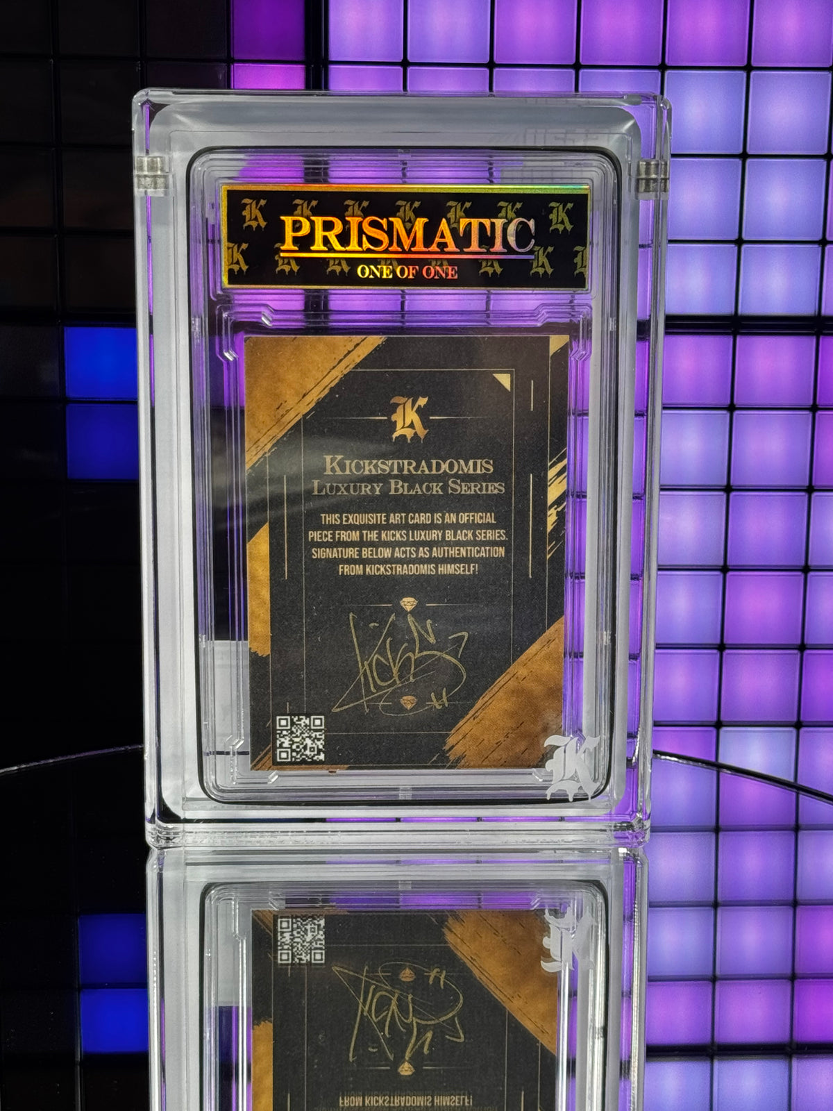 Kickstradomis- 1/1 GTA VI Homage, Stay Dripping Collection Comic Series 2026. Prismatic