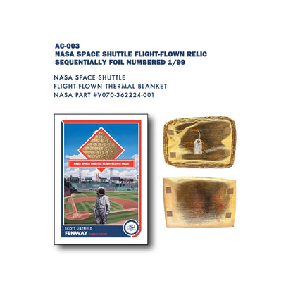 Scott Listfield “Fenway” Diamond Edition trading cards