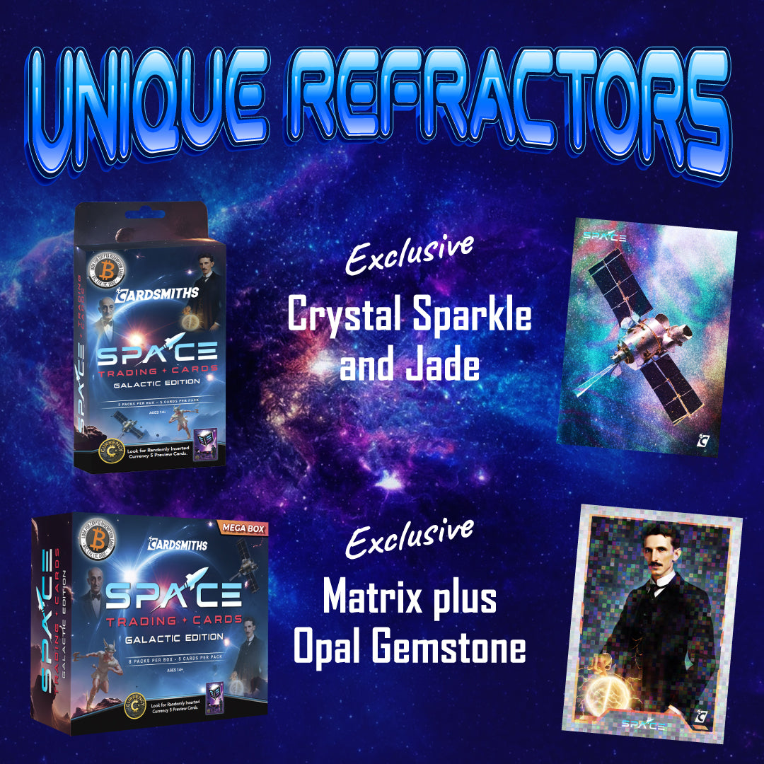 Preorder— Cardsmiths Space Trading Cards Galactic Edition. Master case of collector box’s