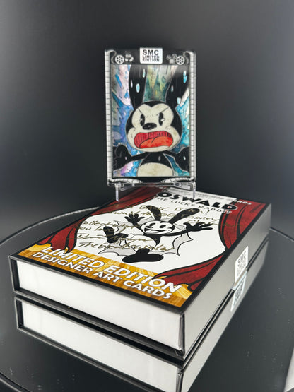 SMC- Oswald the Lucky Rabbit, Ice Bath 58/100 silver. Founder inscribe box. 1/1