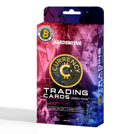 Cardsmiths Currency Trading cards collector box