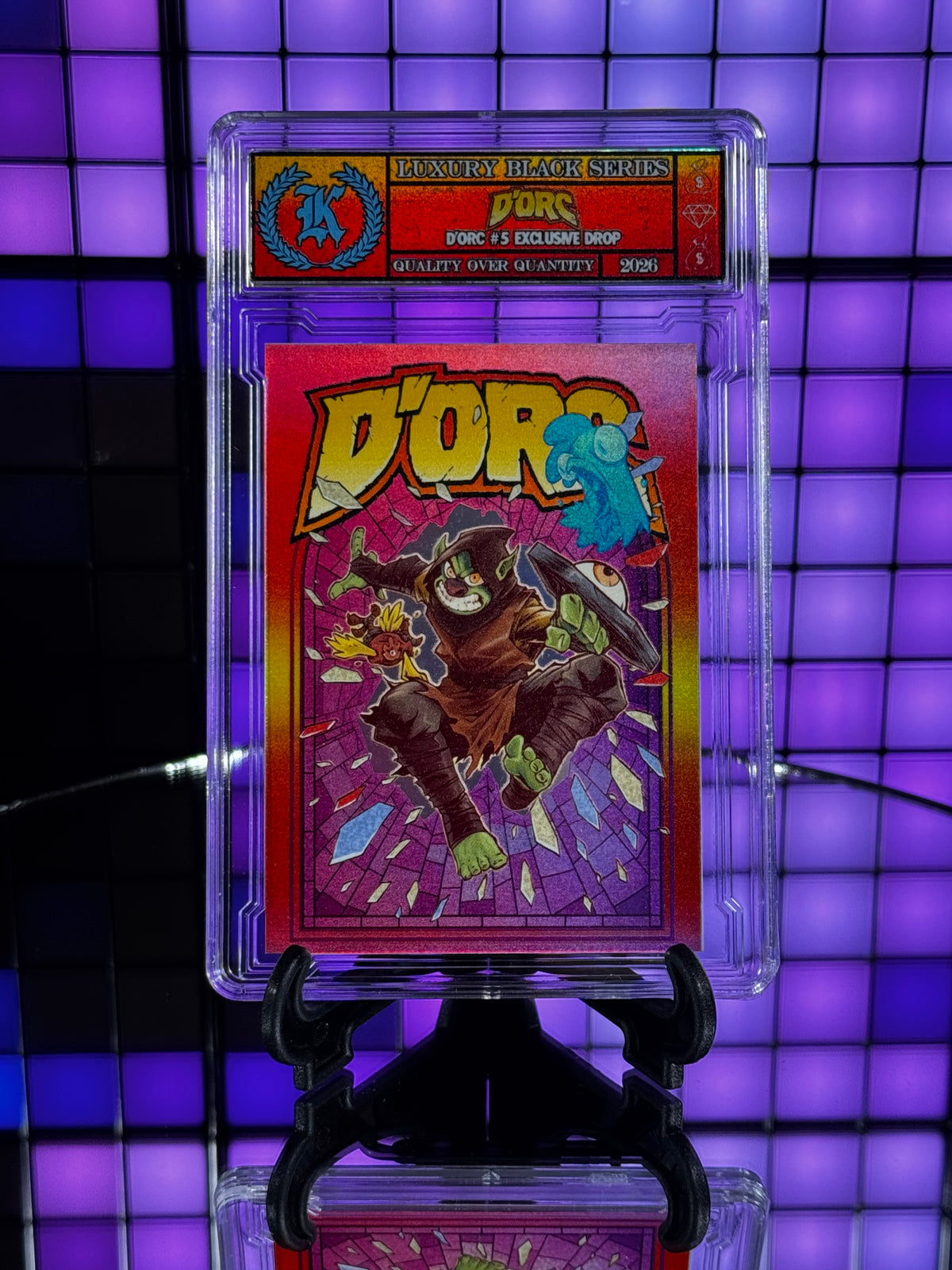 Kickstradomis- D’ORC, D’ORC #5 Exclusive drop. 1/1