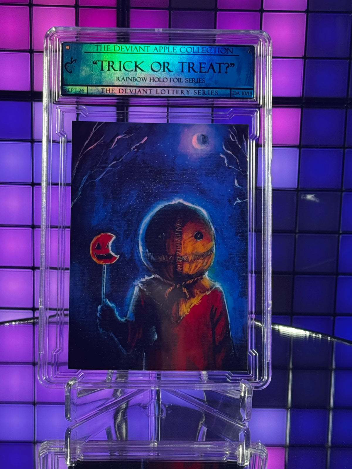 Deviant Apple- “Trick or Treat” 10/14