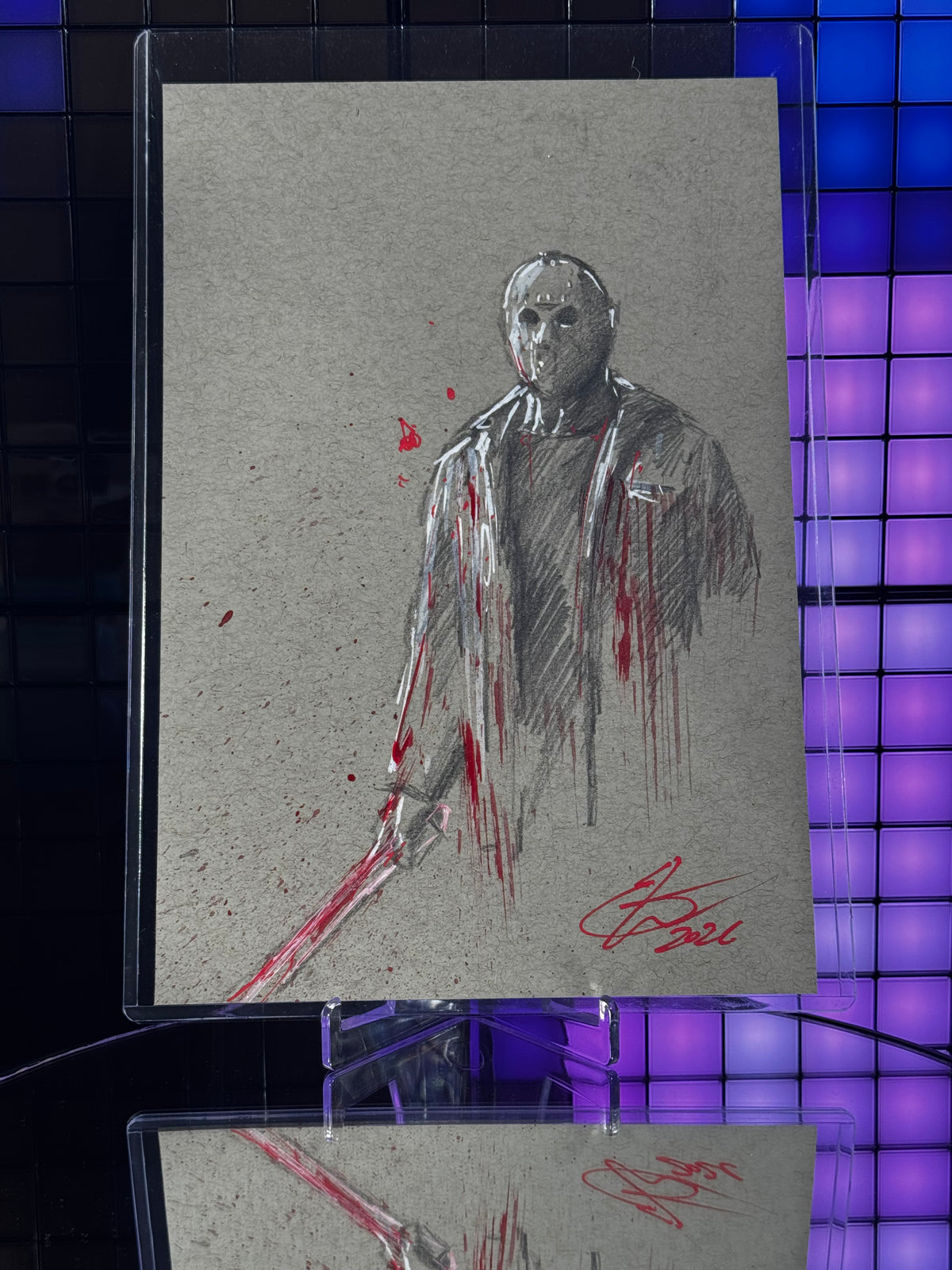 Deviant Apple- “Jason” Sketch Art