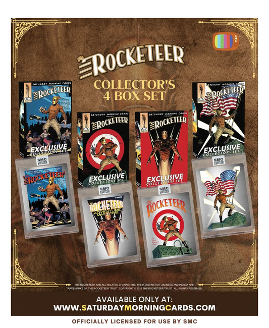 SMC Rocketeer Dave Stevens Collectors Set SDCC Exclusive (4 card box set)