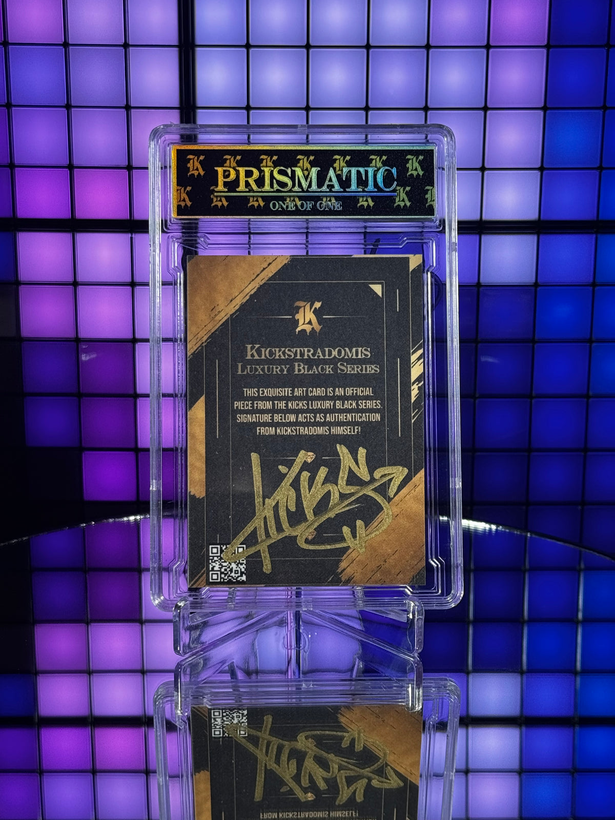 Kickstradomis- 1/1 Bubba Bear rookie card. Helm & Sons x Kicks, Ventura County Fair 2026. Prismatic.