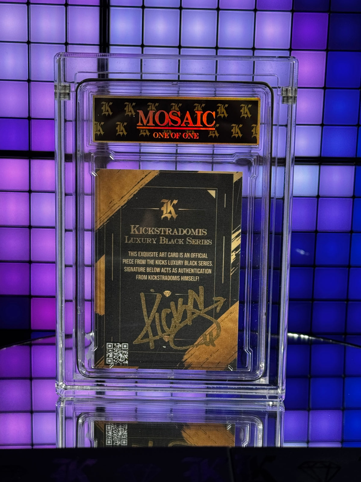 Kickstradomis- Drippy Willie Series. SDCC Exclusive 1/1 mosaic