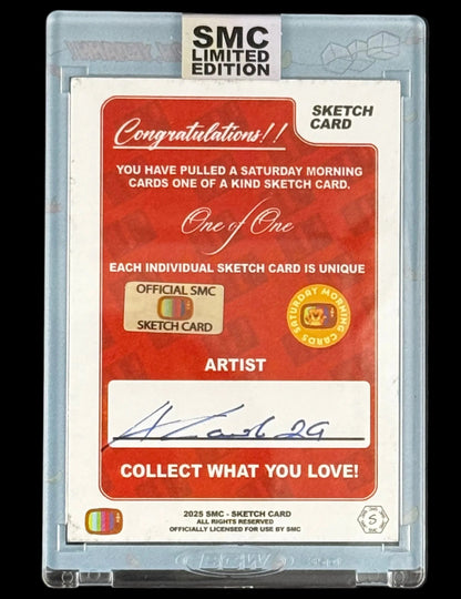 SMC- Kool-Aid vol. 1, 1/1 Sketch card- Aaron Laurich