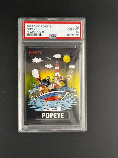 SMC- Popeye vol.1, 3/5 black gold PSA10