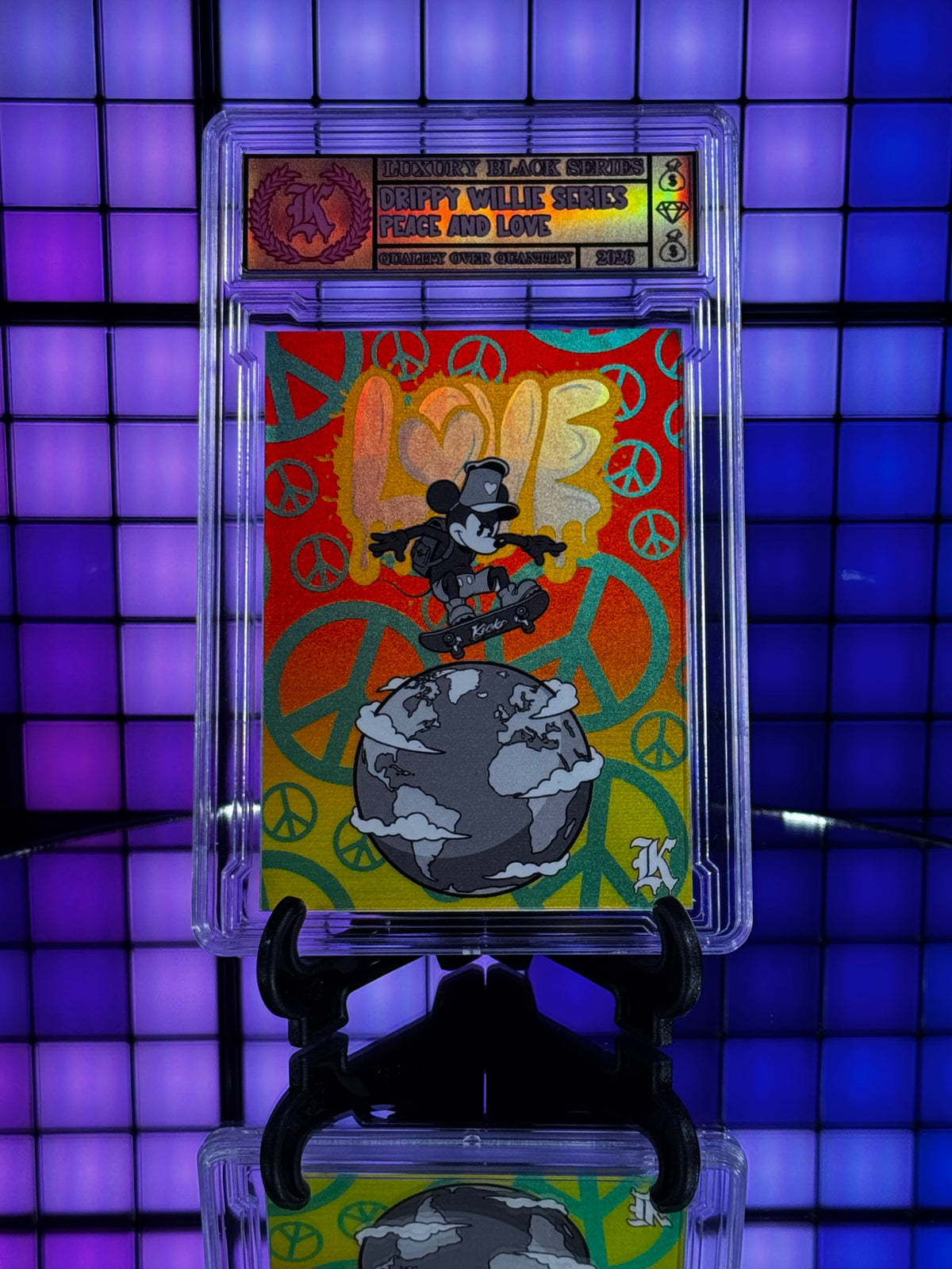 Kickstradomis- Drippy Willie series, Peace and Love
