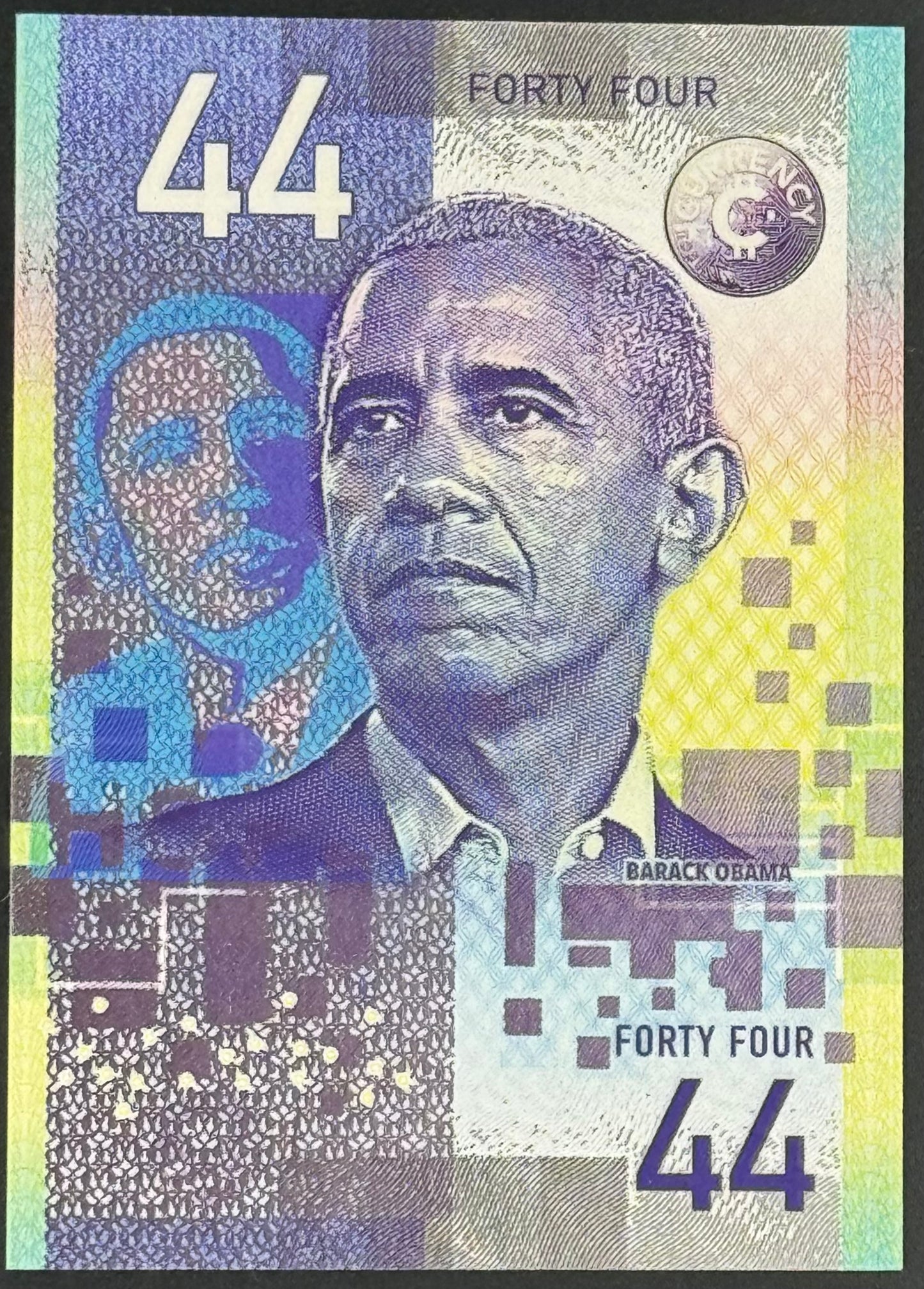 2025 Cardsmiths Currency Obama cold foil 44