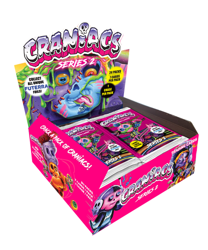 Break 25041- Craniacs Series 2 break, 2 hobby box & 2 Blaster