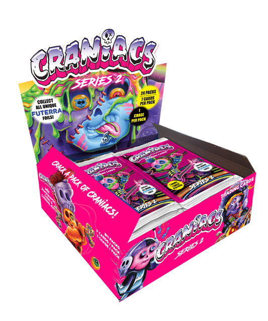 Break 25041- Craniacs Series 2 break, 2 hobby box & 2 Blaster