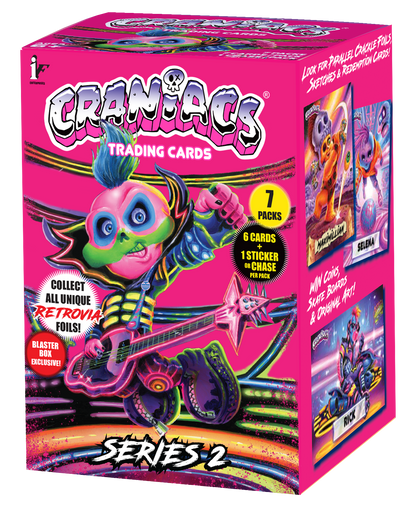 Break 25041- Craniacs Series 2 break, 2 hobby box & 2 Blaster