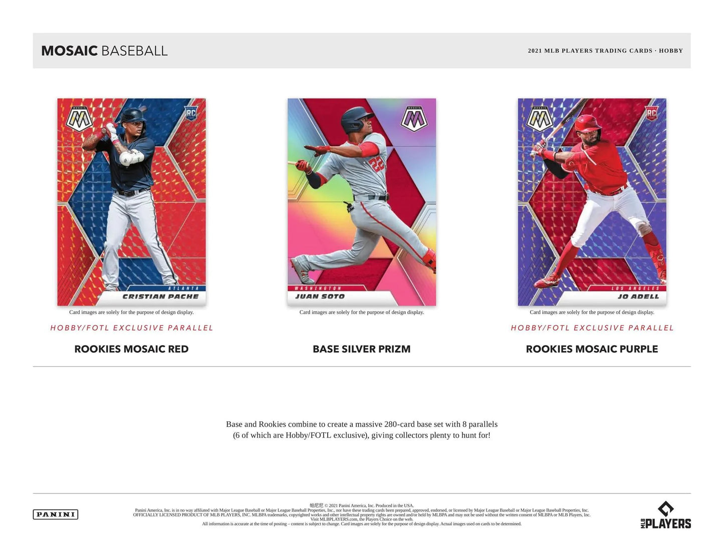 2021 Panini Mosaic Baseball