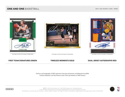 2020/21 Panini One and One Basketball