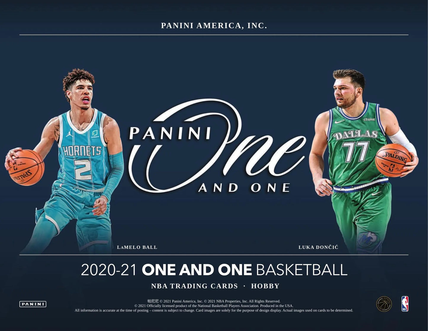 2020/21 Panini One and One Basketball